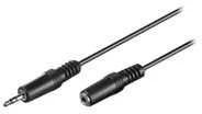 MicroConnect 3.5mm ilgintuvas juodu laidu