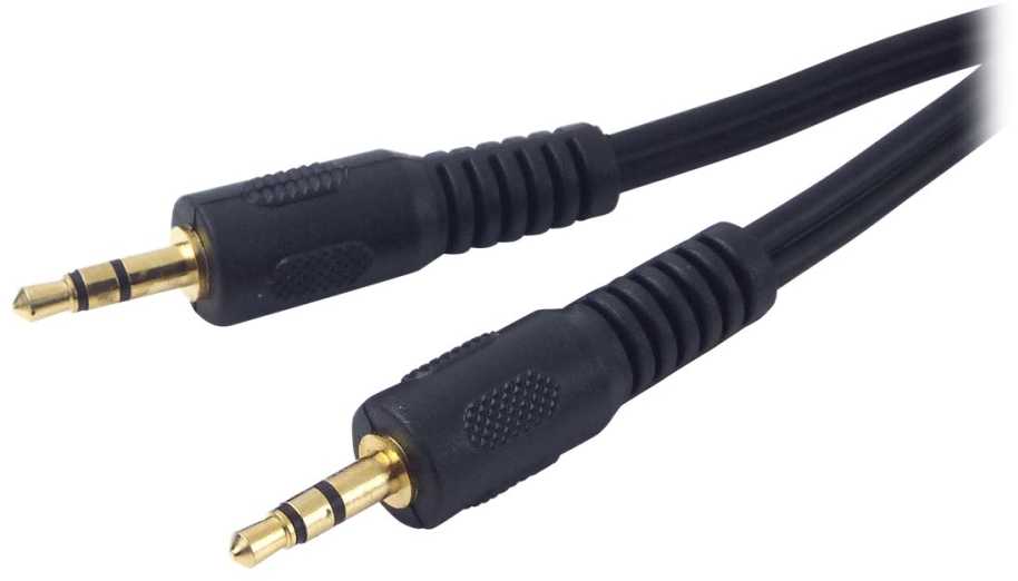 MicroConnect 3,5 mm lizdas – 3,5 mm lizdas, 7 m juodas kabelis (AUDLL7)