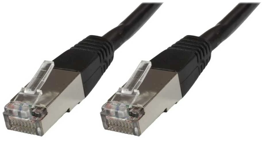 MicroConnect RJ-45/RJ-45 kat.6 S/FTP Juodas 10m (B-SFTP610S)