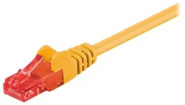 MicroConnect Patchcord U/UTP CAT6 0.25m Geltonas PVC (B-UTP60025Y)