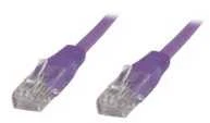 MicroConnect RJ-45/RJ-45 kat.6 U/UTP Violetinis 0.5m (B-UTP6005P)
