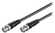 Wentronic „Microconnect 50088“, 10 m, BNC, BNC, Juodas