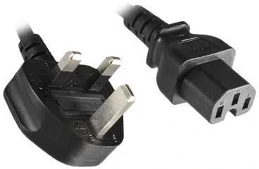 MicroConnect UK BS-1363 - C15 maitinimo kabelis, 2 m (PE090420C15)