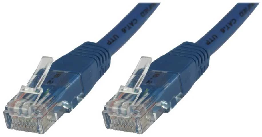 MicroConnect Kabelis CAT 6 U/UTP 2m PVC Mėlyna (B-UTP602B)