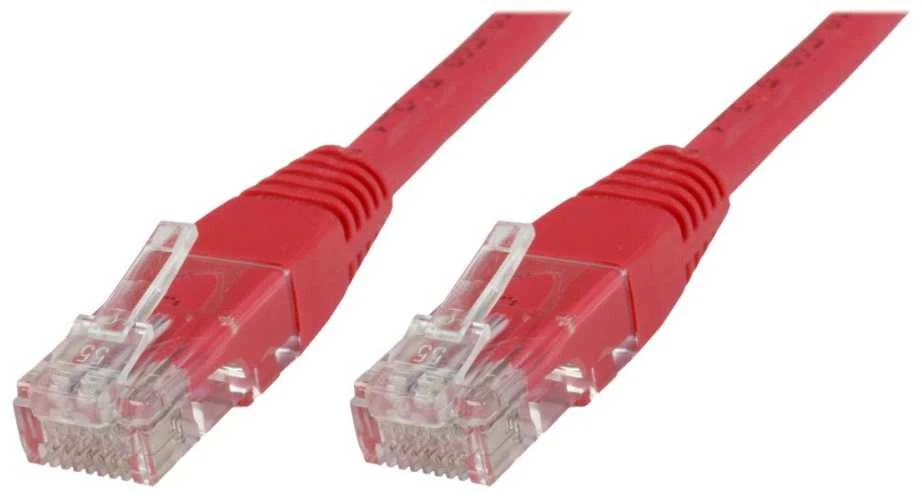 MicroConnect Kabelis CAT 6 U/UTP 2m PVC Raudona (B-UTP602R)