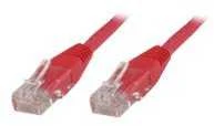 MicroConnect Kabelis CAT 6 U/UTP 5m PVC Raudona (B-UTP605R)