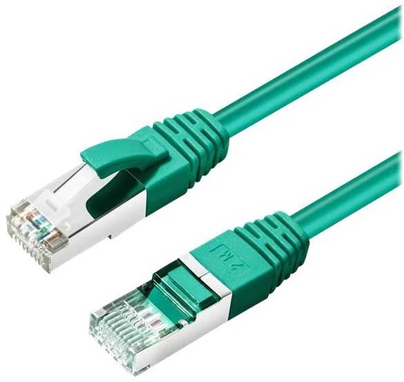 MicroConnect CAT6A S/FTP 5m Žalias LSZH