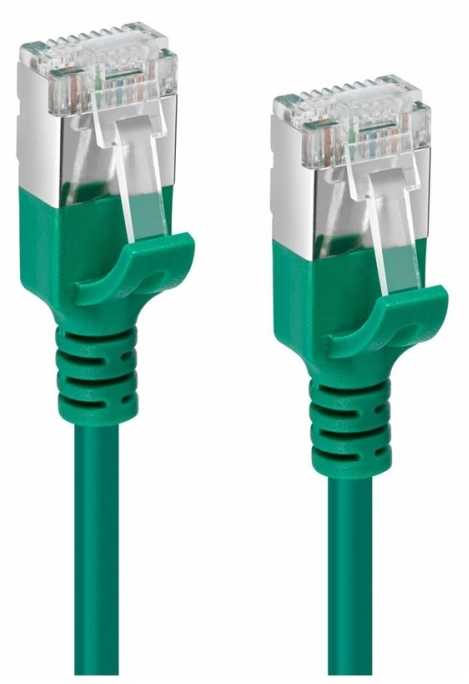 MicroConnect CAT6A U-FTP Slim, LSZH, 0.15 m