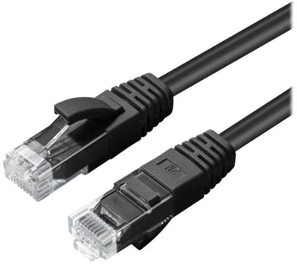 MicroConnect CAT6A UTP 20m Juodas LSZH