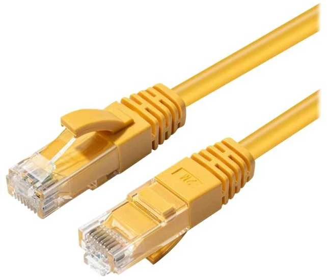 MicroConnect CAT6A UTP 2m Geltona LSZH