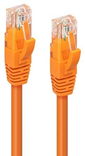 MicroConnect CAT6A UTP 30m Oranžinis LSZH