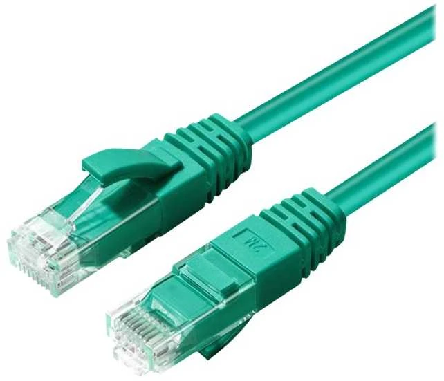 MicroConnect CAT6A UTP 7.5m Žalias LSZH