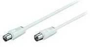 MicroConnect TV laidas IEC GN/WT Goobay balta 1.5m