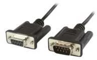 MicroConnect DB-9 - DB-9, 3m, Juoda (SCSEHN3B)