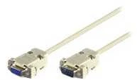 MicroConnect DB-9 serijinis kabelis su jungtimis