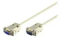 MicroConnect DB-9 - DB-9, 5m, Baltas (SCSEHN5)
