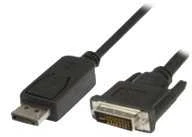 DisplayPort į DVI-D adapterinis kabelis