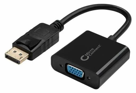 MicroConnect Adapteris MICRO_CONNEC DVI M, VGA F, 0.15m, juodas DPVGA15CM