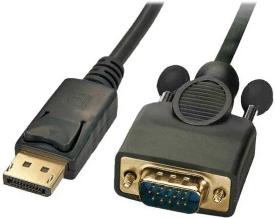 Kabelis MicroConnect DisplayPort - D- Sub (VGA) 3m Juodas (DP- VGA- MM- 300)