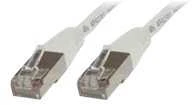 MicroConnect RJ-45 / RJ-45 kat.5e F / UTP Baltas 10m (B-FTP510W)