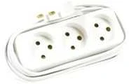 MicroConnect GRUELU 3 gniazda 5 m balta (GRUELU3H050)