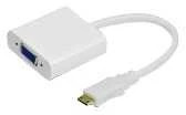 Adapteris AV MicroConnect HDMI Mini - D-Sub (VGA) balta (HDMIVGA)