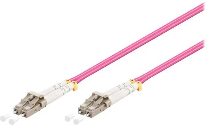 „MicroConnect Duplex LC/LC“ 50/125 µm OM4 15m (FIB440415P)
