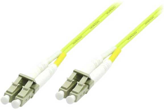 „MicroConnect“ šviesolaidinis jungiamasis laidas LC/UPC - LC/UPC, 50/125, OM5, 1 m (FIB551001)