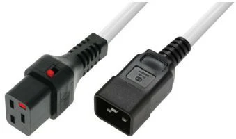 Maitinimo laidas MicroConnect Microconnect MC-C19C20LOCK-2M-W be kategorijos