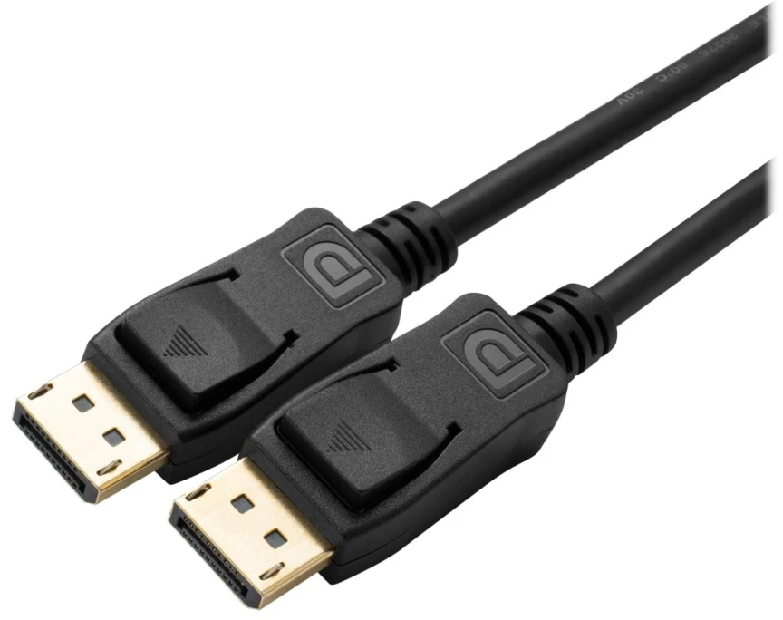Kabelis MicroConnect DisplayPort - DisplayPort 1m juoda (MC-DP-MMG-100)