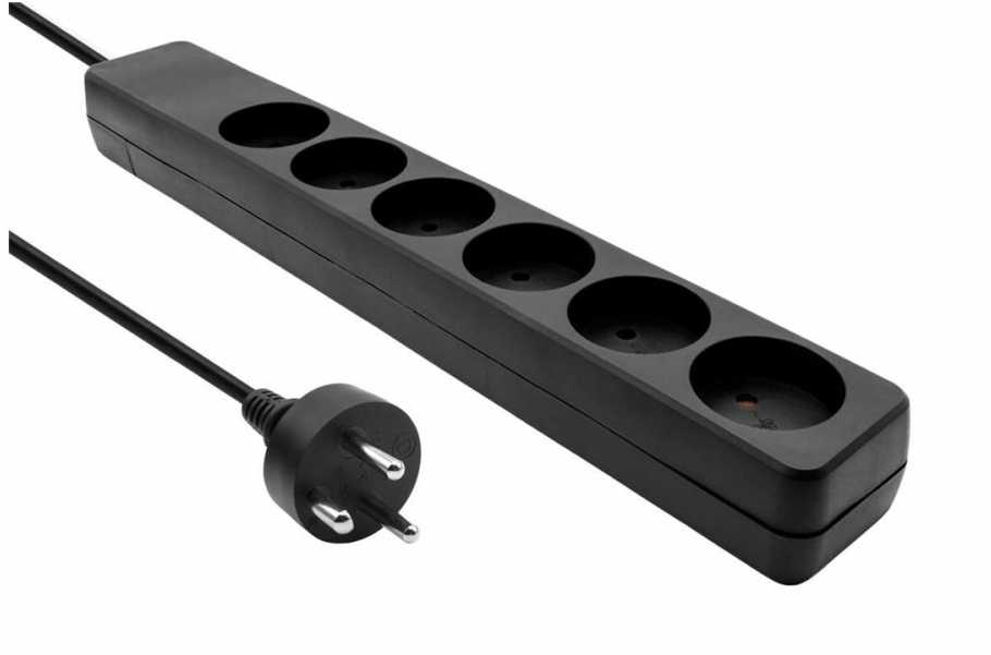 „Microconnect MC-GRU0610DKB“, 10 m, Vidaus sąlygoms, K tipas, K tipas, Tiesus, Juodas