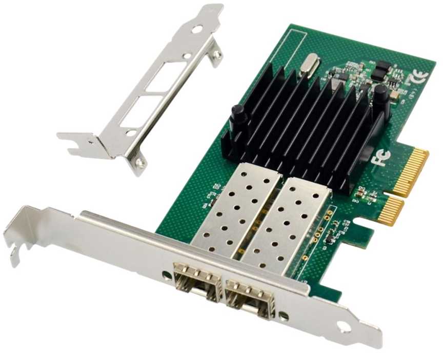 Karta jungiama į tinklą MicroConnect Microconnect MC-PCIE-I350AM2 karta jungiama į tinklą Wewnętrzny Włókno 1000 Mbit/s