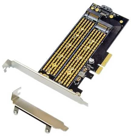 Valdiklis MicroConnect PCie x4 M.2 Key NMVE SSD Adapt