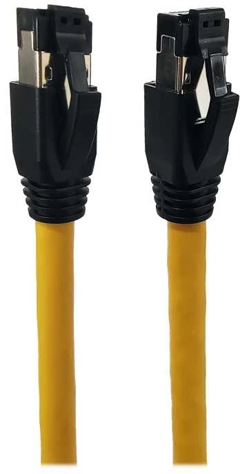 MicroConnect CAT8.1 S/FTP 10m Geltona LSZH