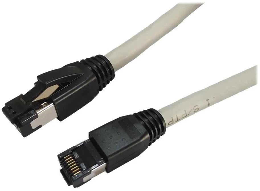 MicroConnect CAT8.1 S/FTP 1,5m Pilkas LSZH