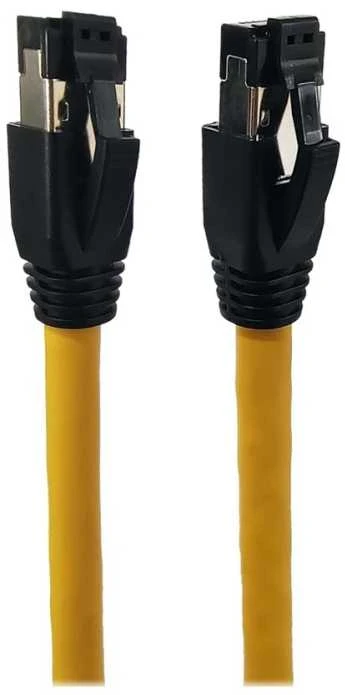 MicroConnect CAT8.1 S/FTP 1,5m Geltona LSZH