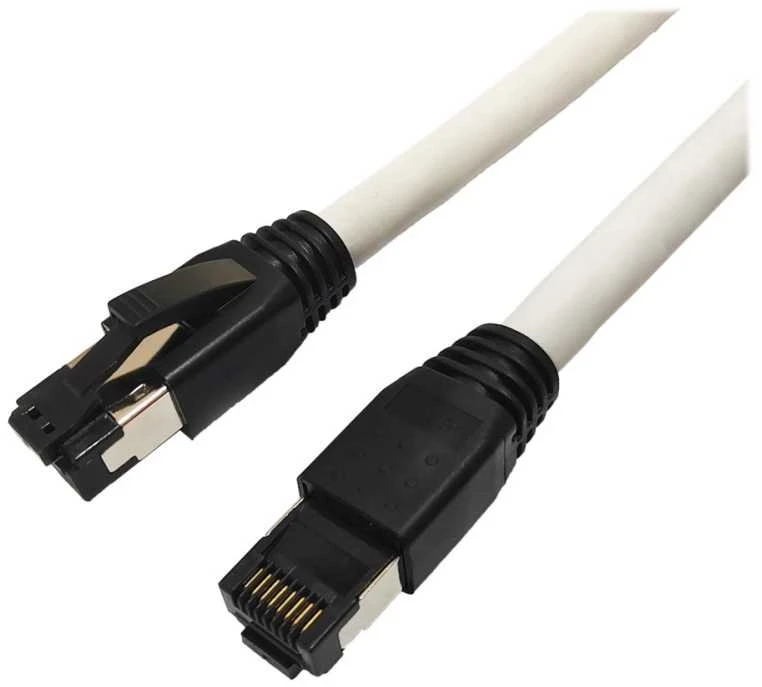 MicroConnect CAT8.1 S/FTP 1m Baltas LSZH