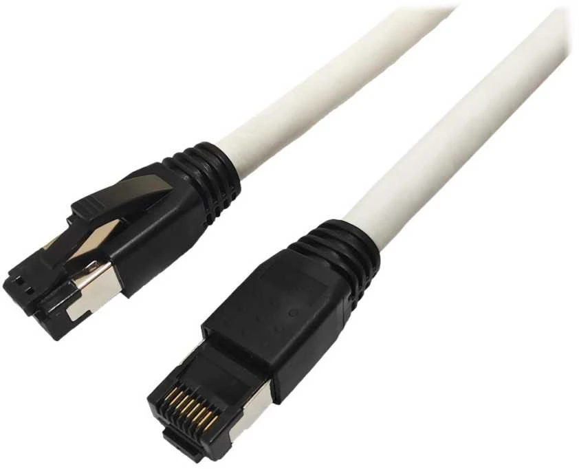 MicroConnect CAT8.1 S/FTP 5m Baltas LSZH