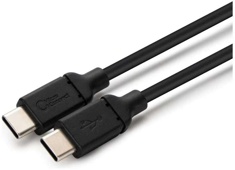 USB kabelis MicroConnect USB-C - USB-C 1 m juodas (MC-USB2.0CC1)