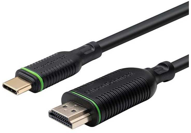 Adapteris AV MicroConnect Microconnect MC-USBCHDMI3 kabelio adapteris 3 m USB C HDMI Juodas