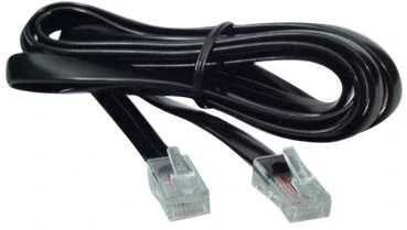 MicroConnect Patchcord RJ12 - RJ45, 2m, juoda (MPK430S)
