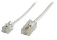 MicroConnect RJ-11 / RJ-45 (M / M) 3m Baltas (MPK453)