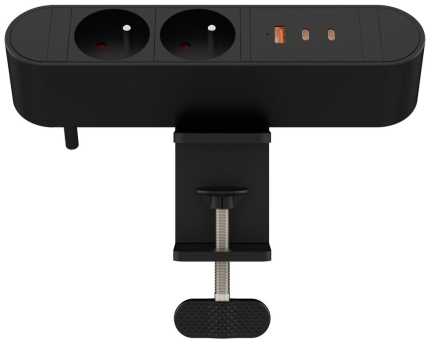 Listwa zasilająca MicroConnect FR2 2xUSB-C+USB 67W (Multi Desktop Power Socket 2)