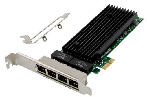 MicroConnect Network Card PCIe x1 Intel