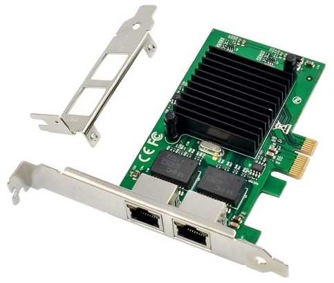 Karta jungiama į tinklą MicroConnect Network Card PCIe x1 Intel
