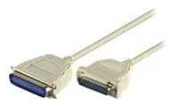 MicroConnect DB-25 – Centronics 36 kontaktų, 2m, Pilka (PRIGL2)