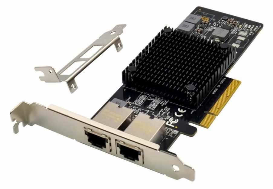 Kontroler MicroConnect PCIe x8 Dual RJ45 10 GbE X550