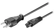 MicroConnect Swiss - C5 maitinimo laidas, 1,8 m, juoda (PE160818)