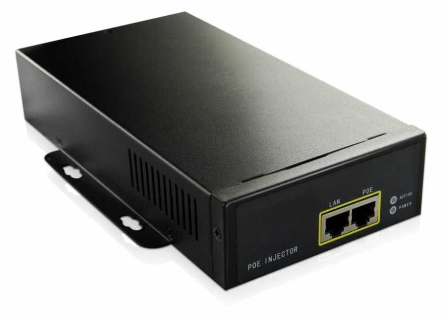 MicroConnect 95W 802.3af/at PoE injektorius