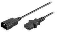 MicroConnect C13 - C14 maitinimo kabelis, 3m, juodas (PE040630)